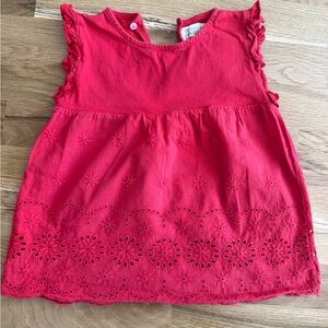Girls Red Top 24-36 months